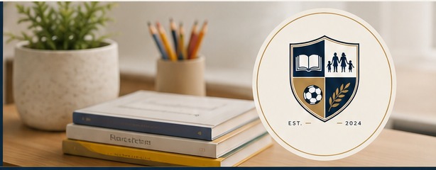Books and pencils on a learning desk